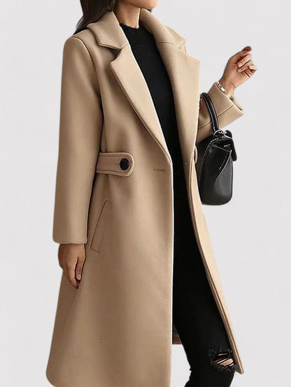 Élise - Wool Belted Winter Coat