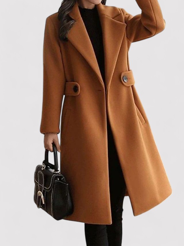 Élise - Wool Belted Winter Coat