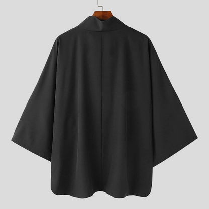 Drape Neck Poncho Shirt