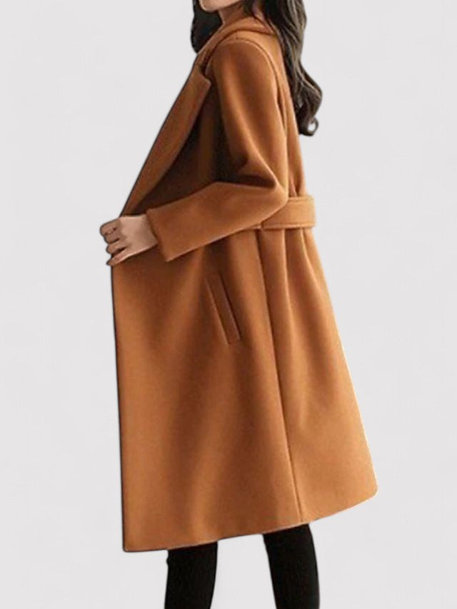 Élise - Wool Belted Winter Coat