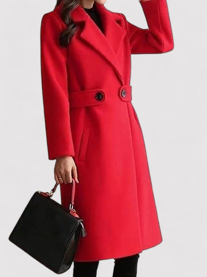 Élise - Wool Belted Winter Coat