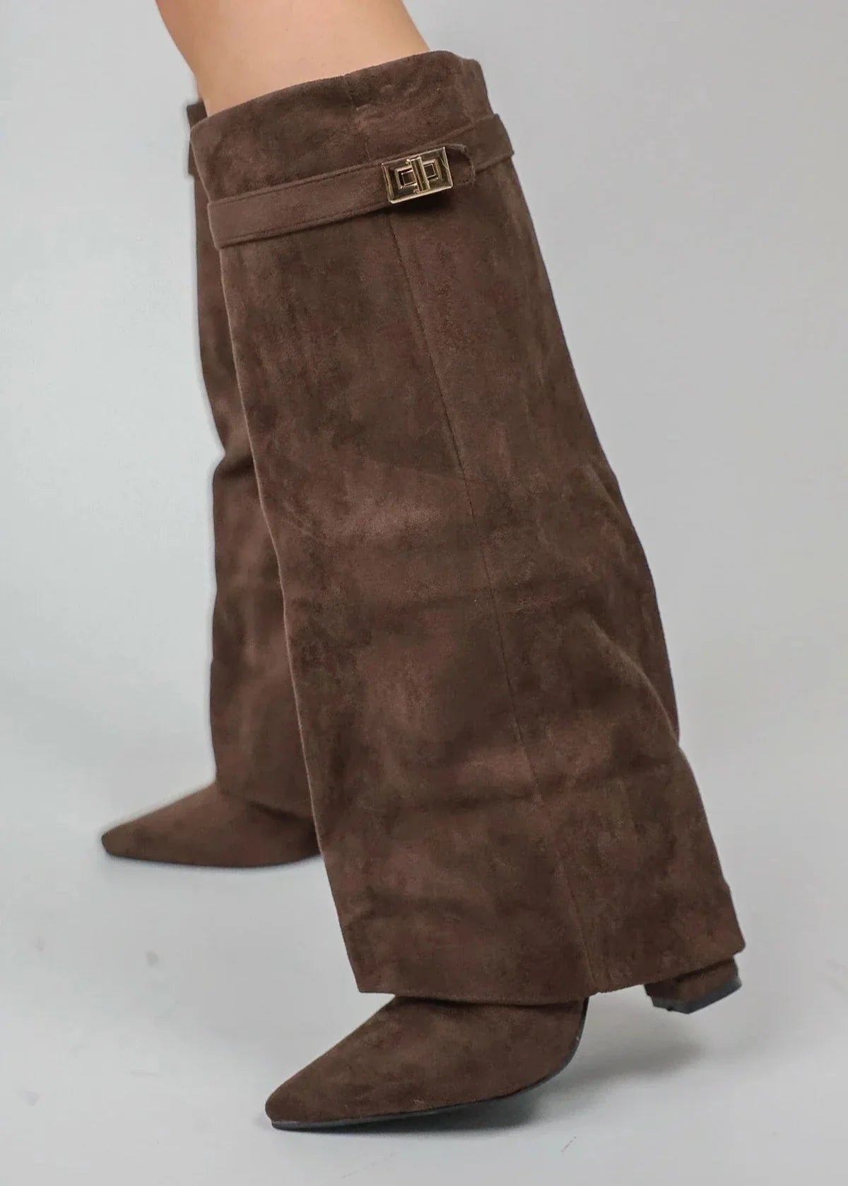 Lavista Suede knee high boots - Brown