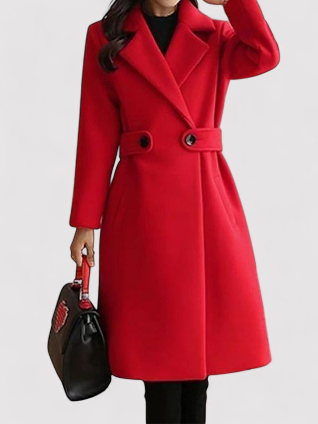 Élise - Wool Belted Winter Coat