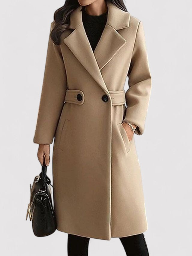 Élise - Wool Belted Winter Coat