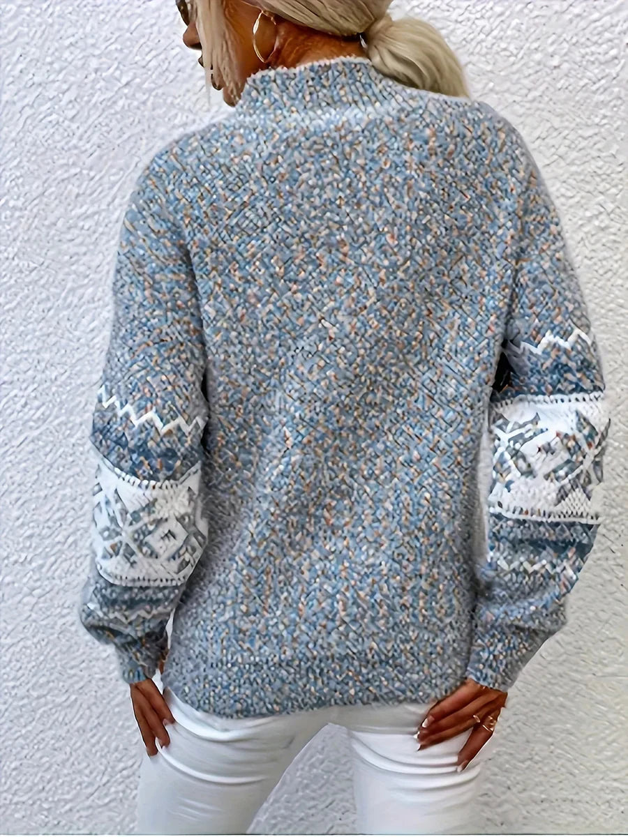 Aeris™ - Snowflake Knit Sweater