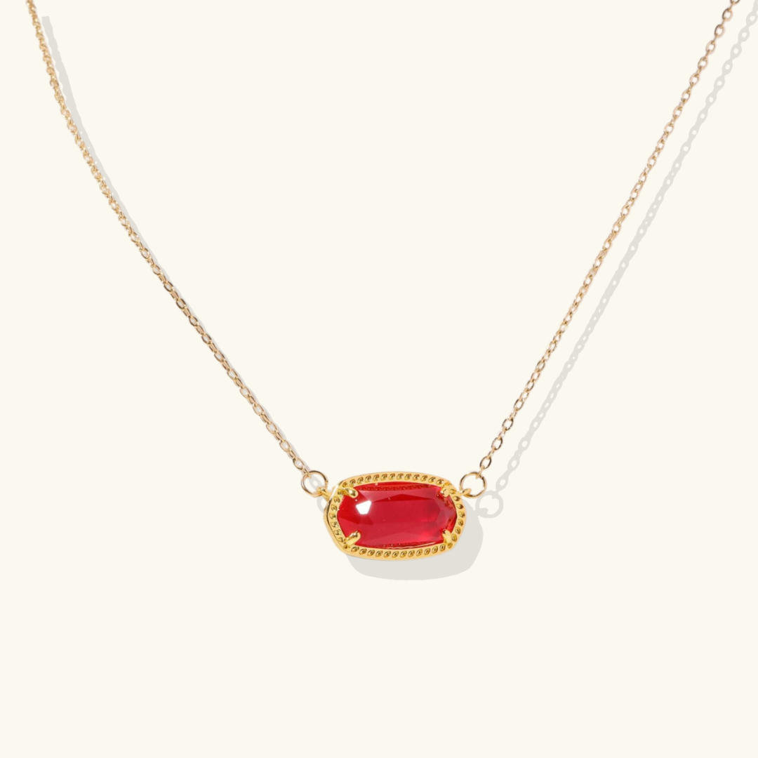 Aura Birthstone Necklace