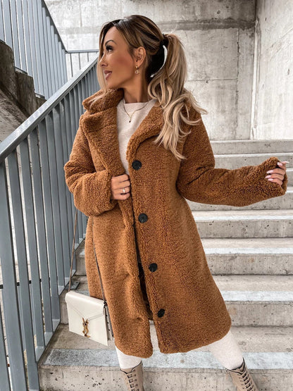 Alexa Teddy Long Coat