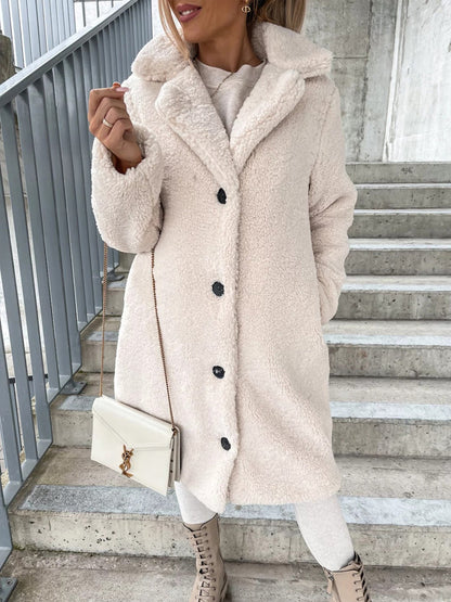 Alexa Teddy Long Coat