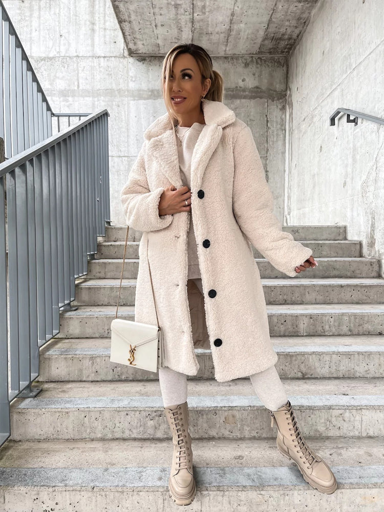 Alexa Teddy Long Coat