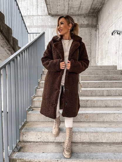 Alexa Teddy Long Coat