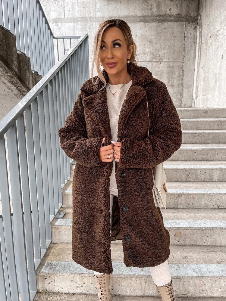 Alexa Teddy Long Coat