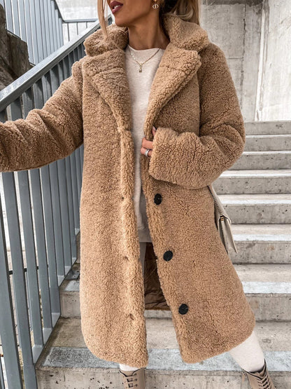 Alexa Teddy Long Coat