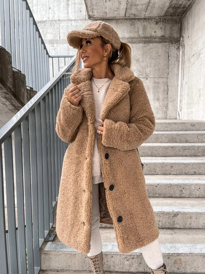 Alexa Teddy Long Coat