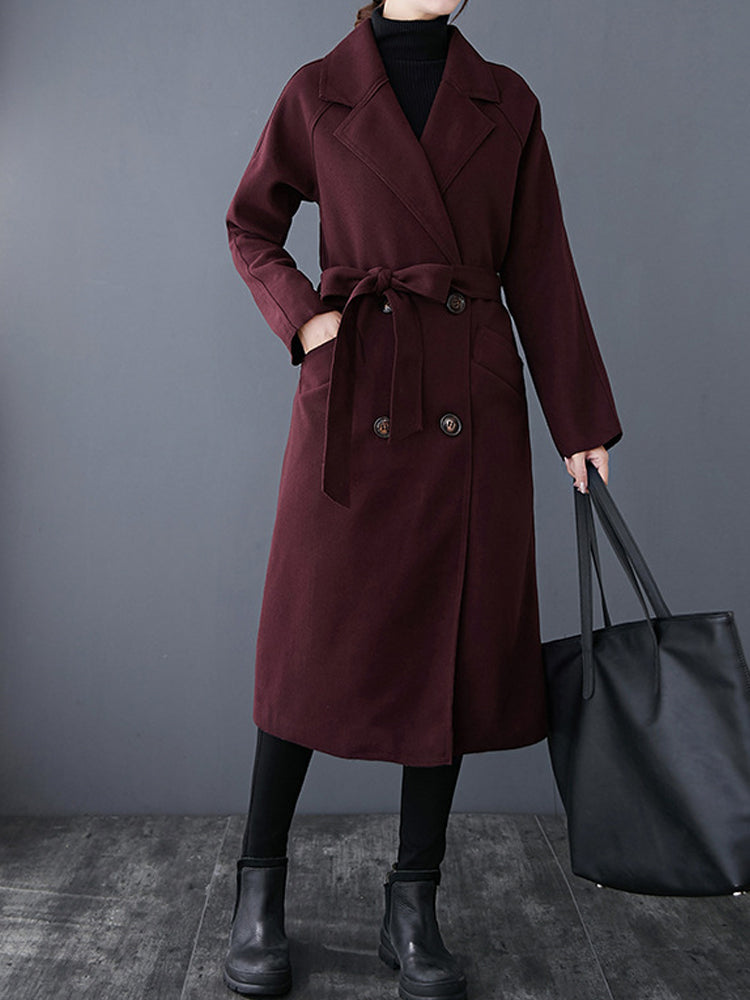 Iconic Long Trench Coat