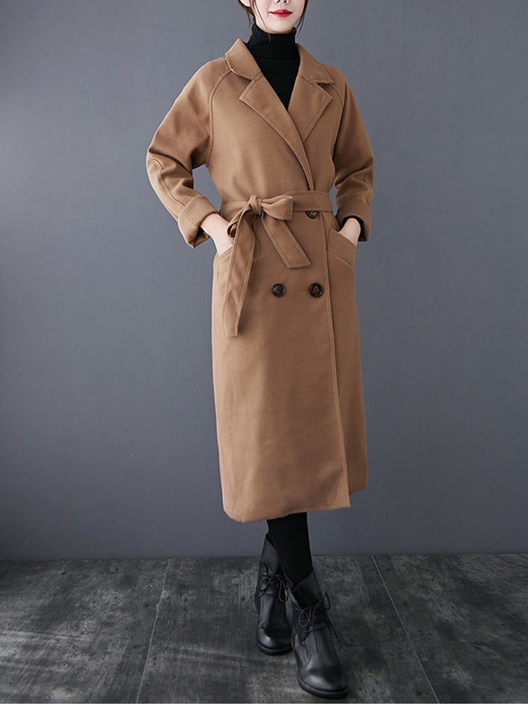 Iconic Long Trench Coat