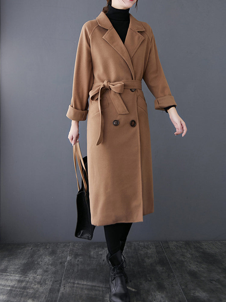 Iconic Long Trench Coat