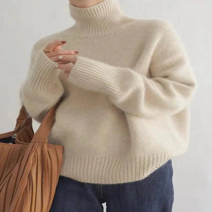 Sofia™ - Luxe Cashmere Turtleneck Sweater