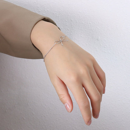 Dainty Bow Bracelet