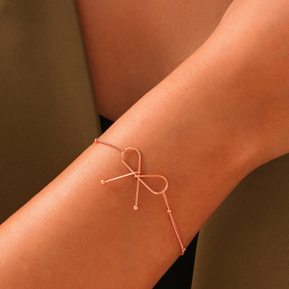 Dainty Bow Bracelet