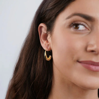 Ava Dome Earrings