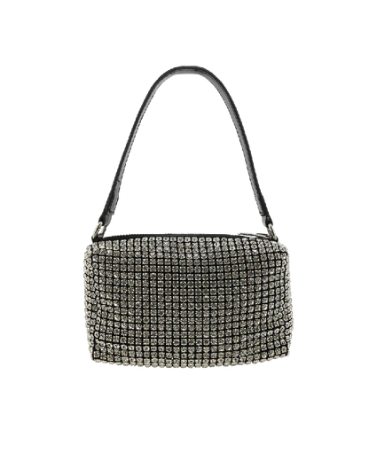 Sia - Silver Diamante Bag