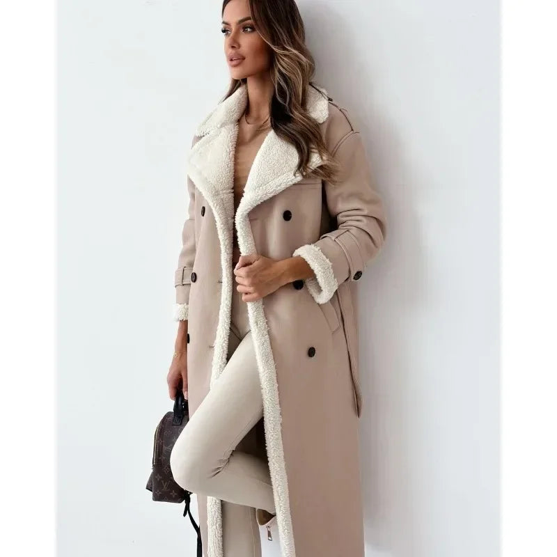 Caitlin™ - High Collar Wrap Coat