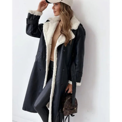 Caitlin™ - High Collar Wrap Coat