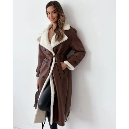 Caitlin™ - High Collar Wrap Coat