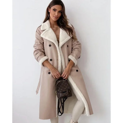 Caitlin™ - High Collar Wrap Coat