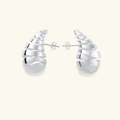 Twirly Teardrop Earrings