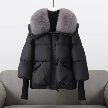 EVELINA™ | Glamorous puffer jacket