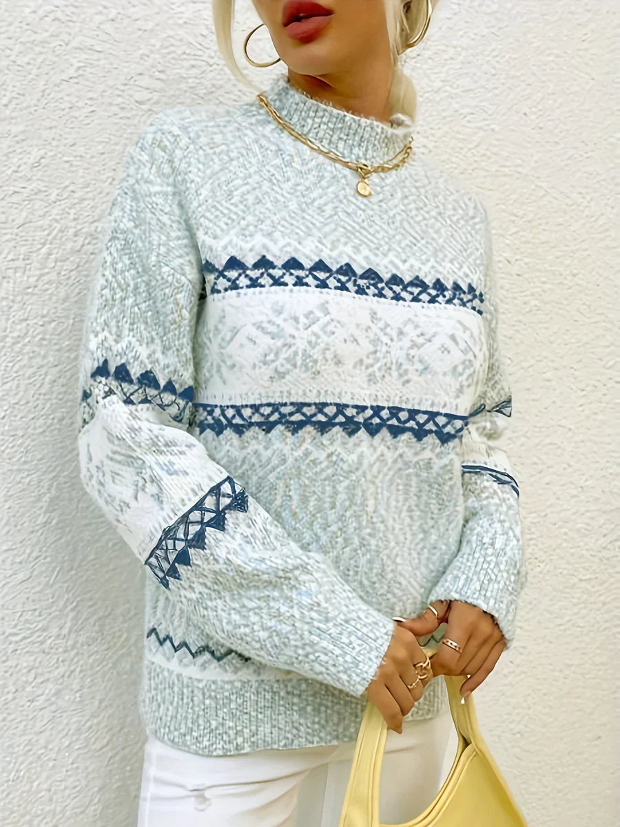 Aeris™ - Snowflake Knit Sweater