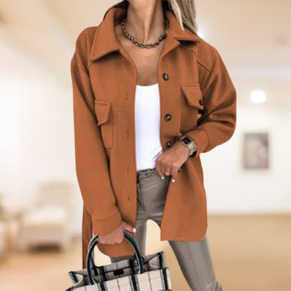 Belted Shirt Jacket