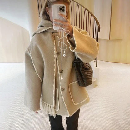 Button-Up Oversized Jacket