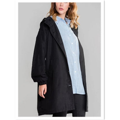 Casual Hooded Overcoat