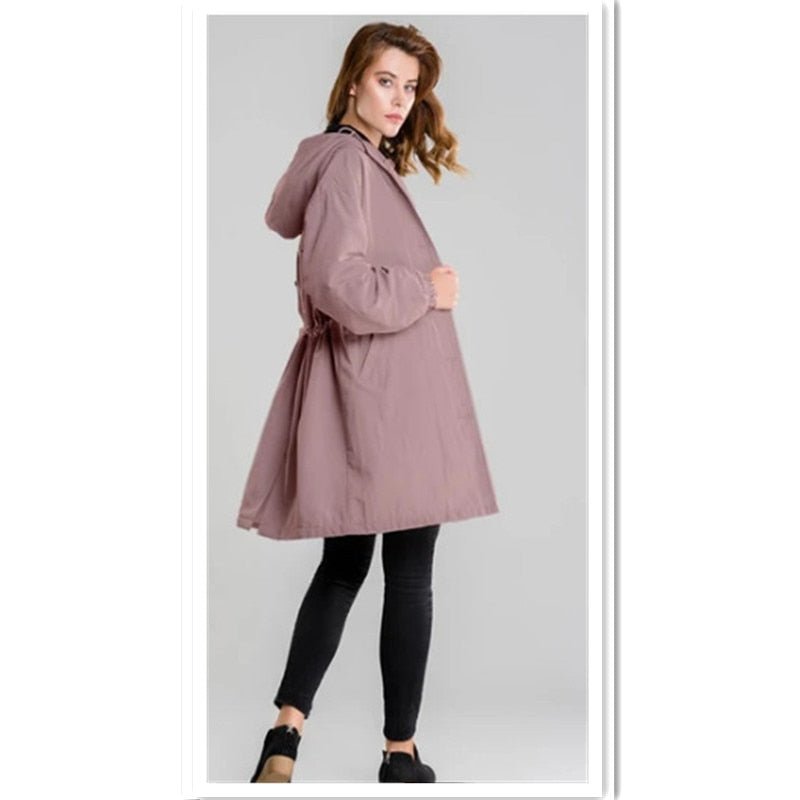 Casual Hooded Overcoat