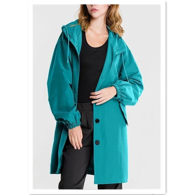 Casual Hooded Overcoat