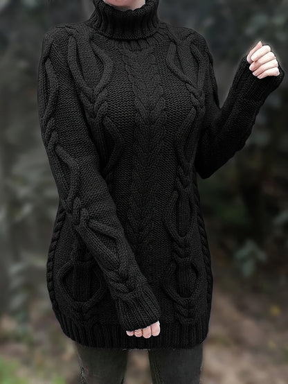 Chunky Cable Knit Sweater