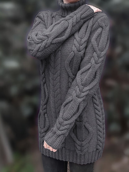 Chunky Cable Knit Sweater