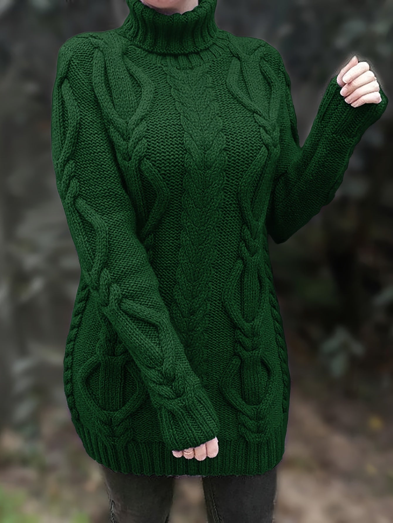 Chunky Cable Knit Sweater