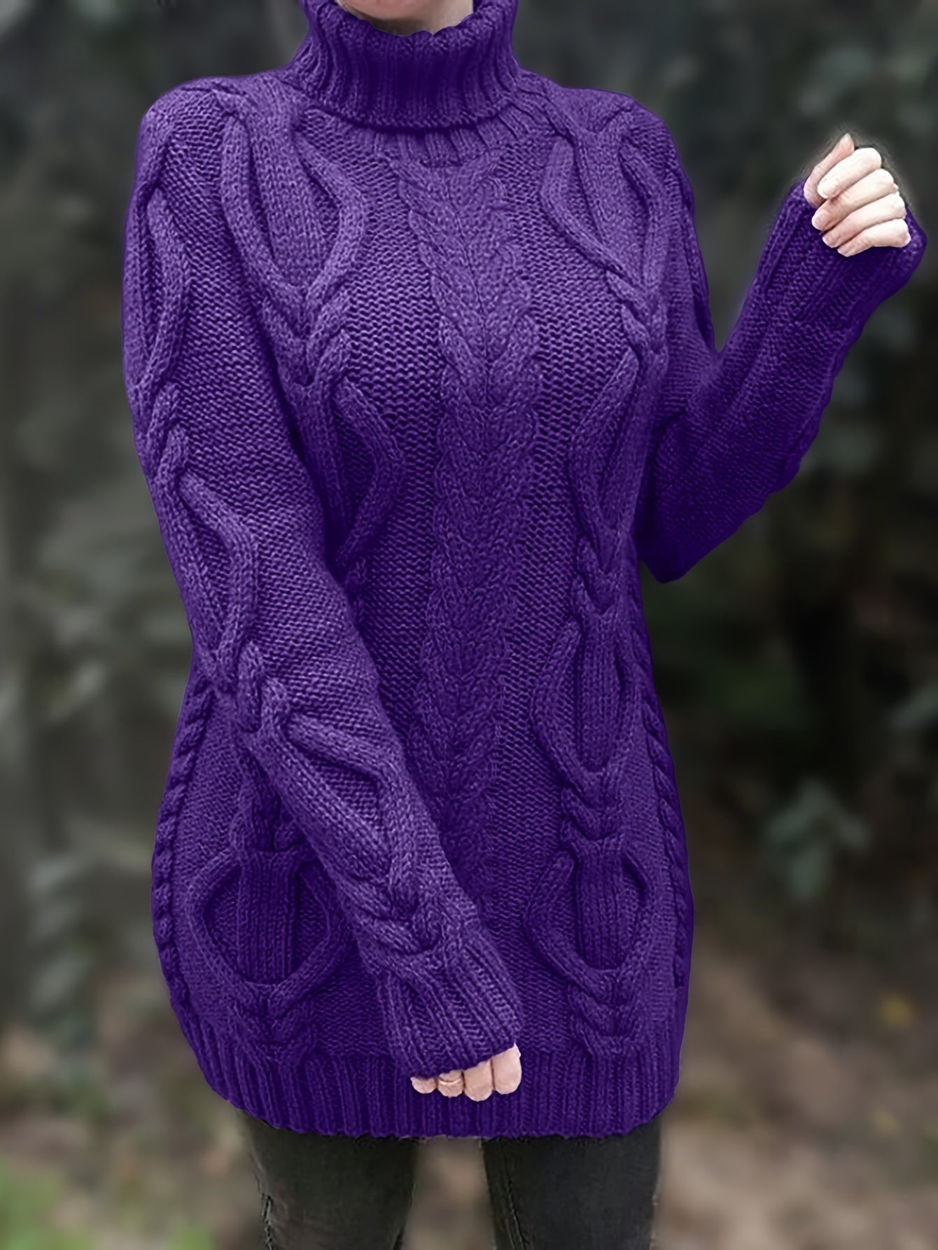 Chunky Cable Knit Sweater