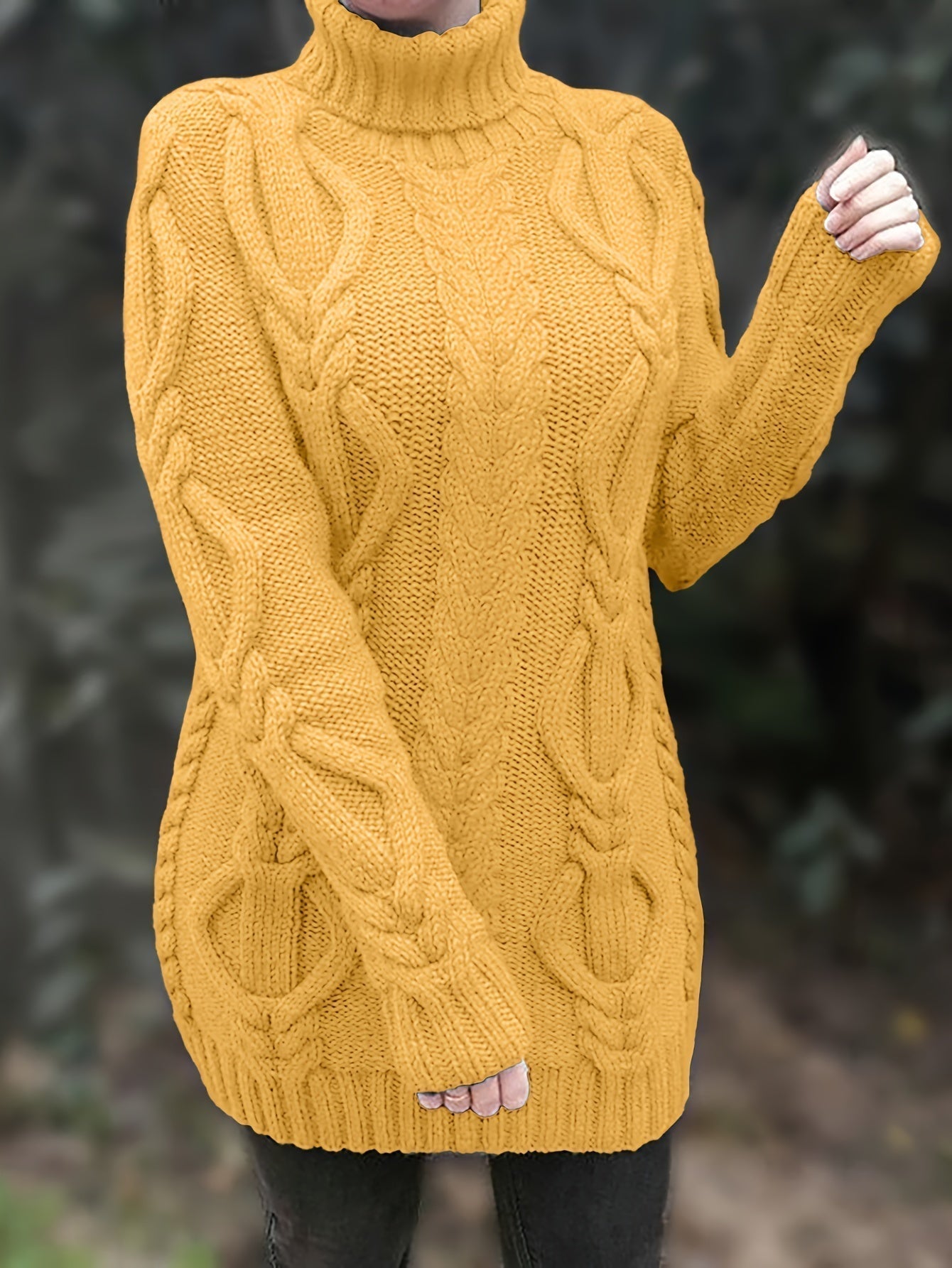 Chunky Cable Knit Sweater