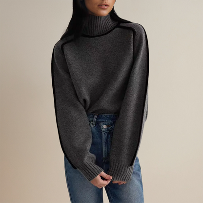 Oversized Turtleneck Sweater