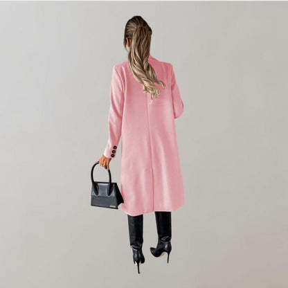 Double-Breasted Elegant Overcoat