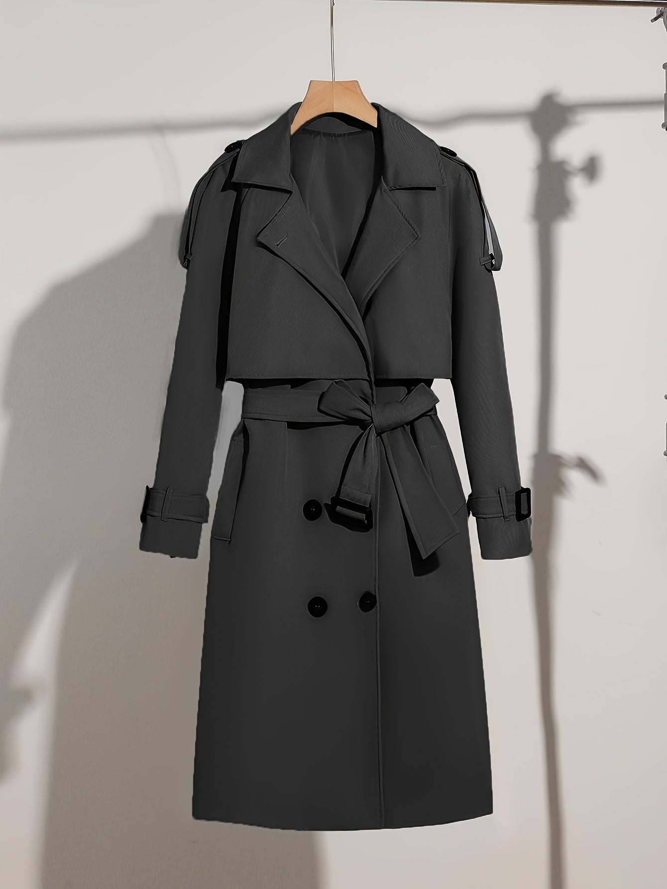 Double-Breasted Trench Coat