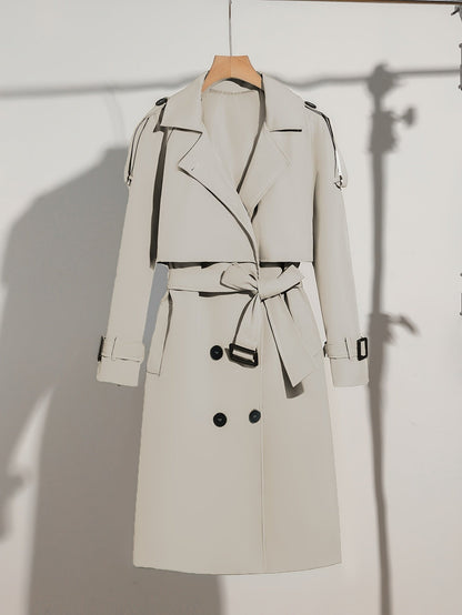 Double-Breasted Trench Coat