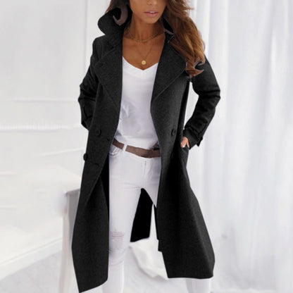 Double-Breasted Trench Coat