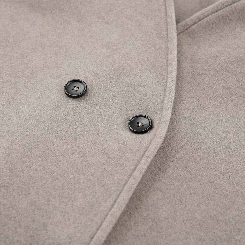 Double-Breasted Wool Coat – Classic and Timeless Outerwear