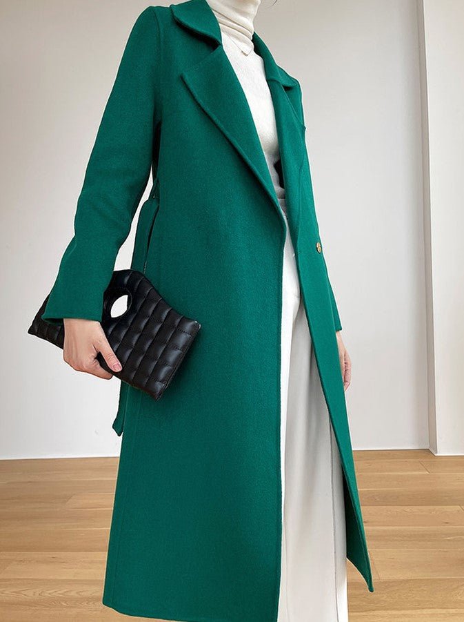 Elegant Belted Coat