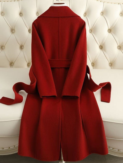 Elegant Belted Coat